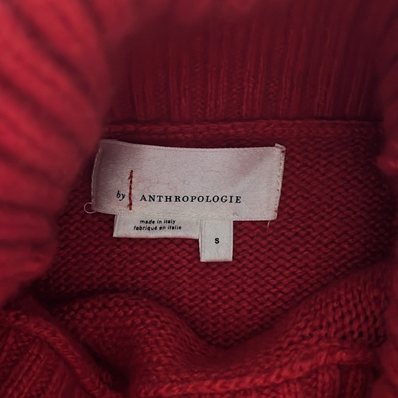 Women’s Anthropologie, Red Sweater, size S - Picture 2 of 6